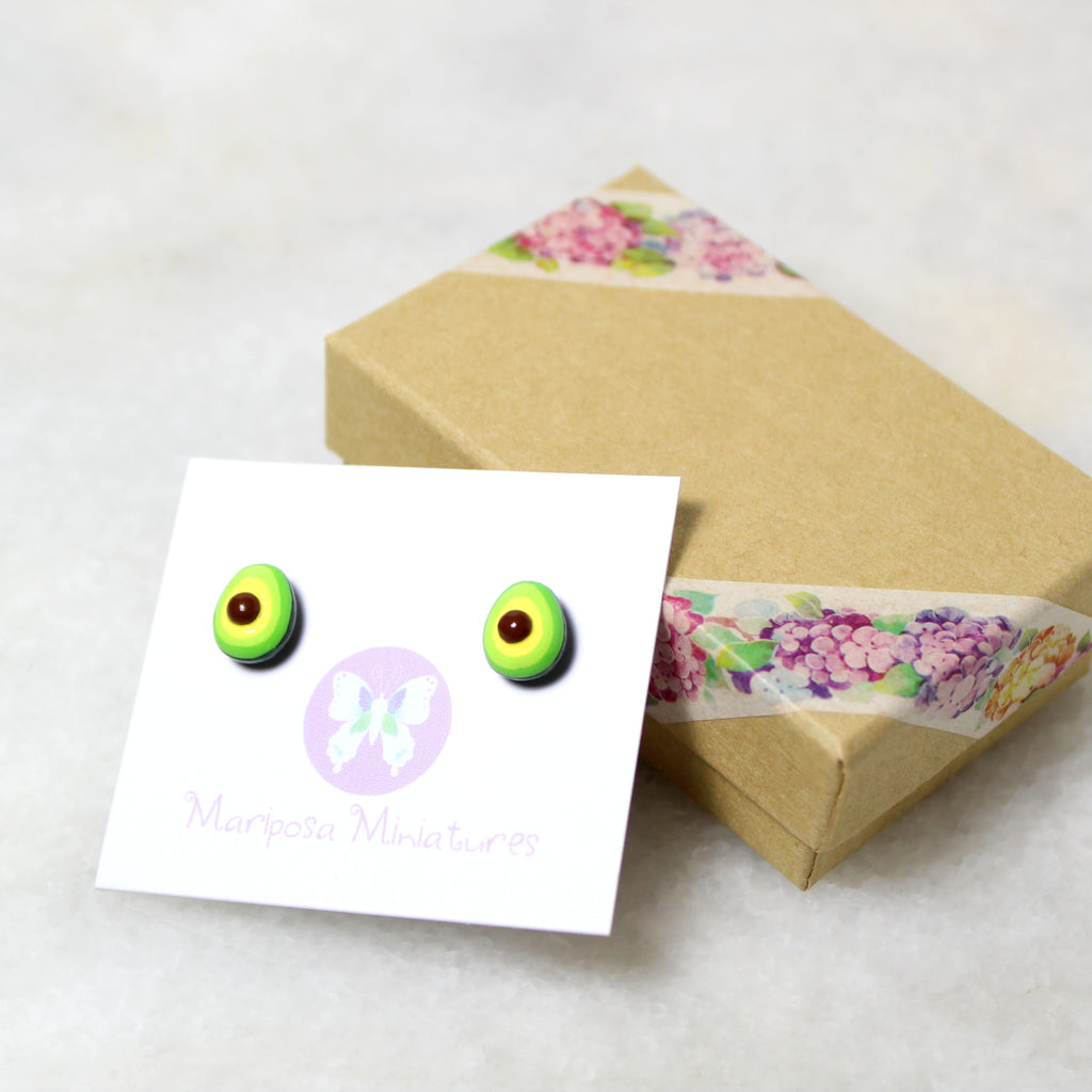 Avocado Earrings