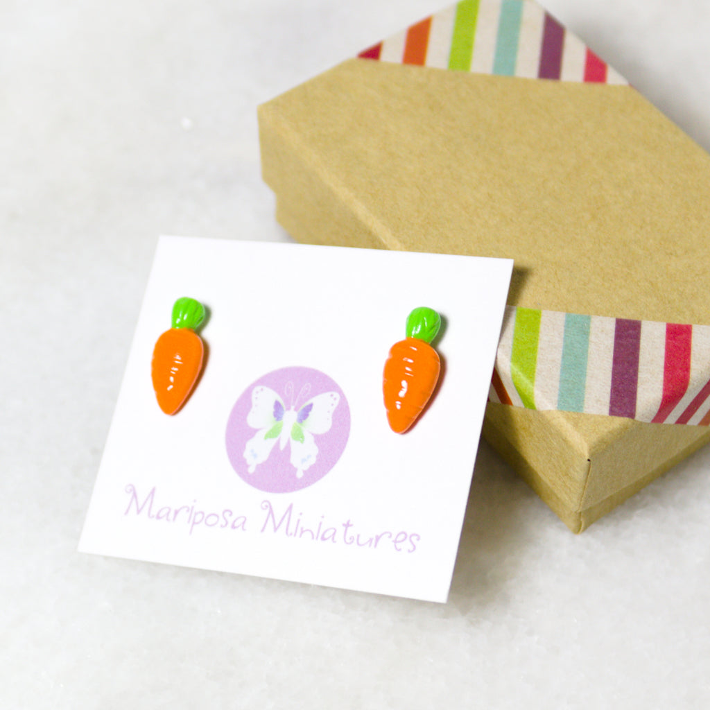 Carrot Earrings