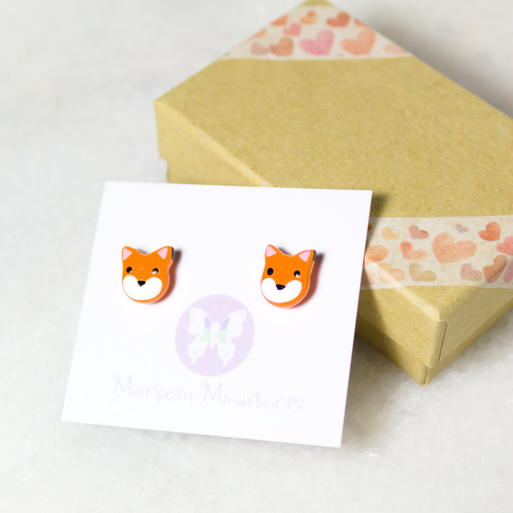 Fox Earrings