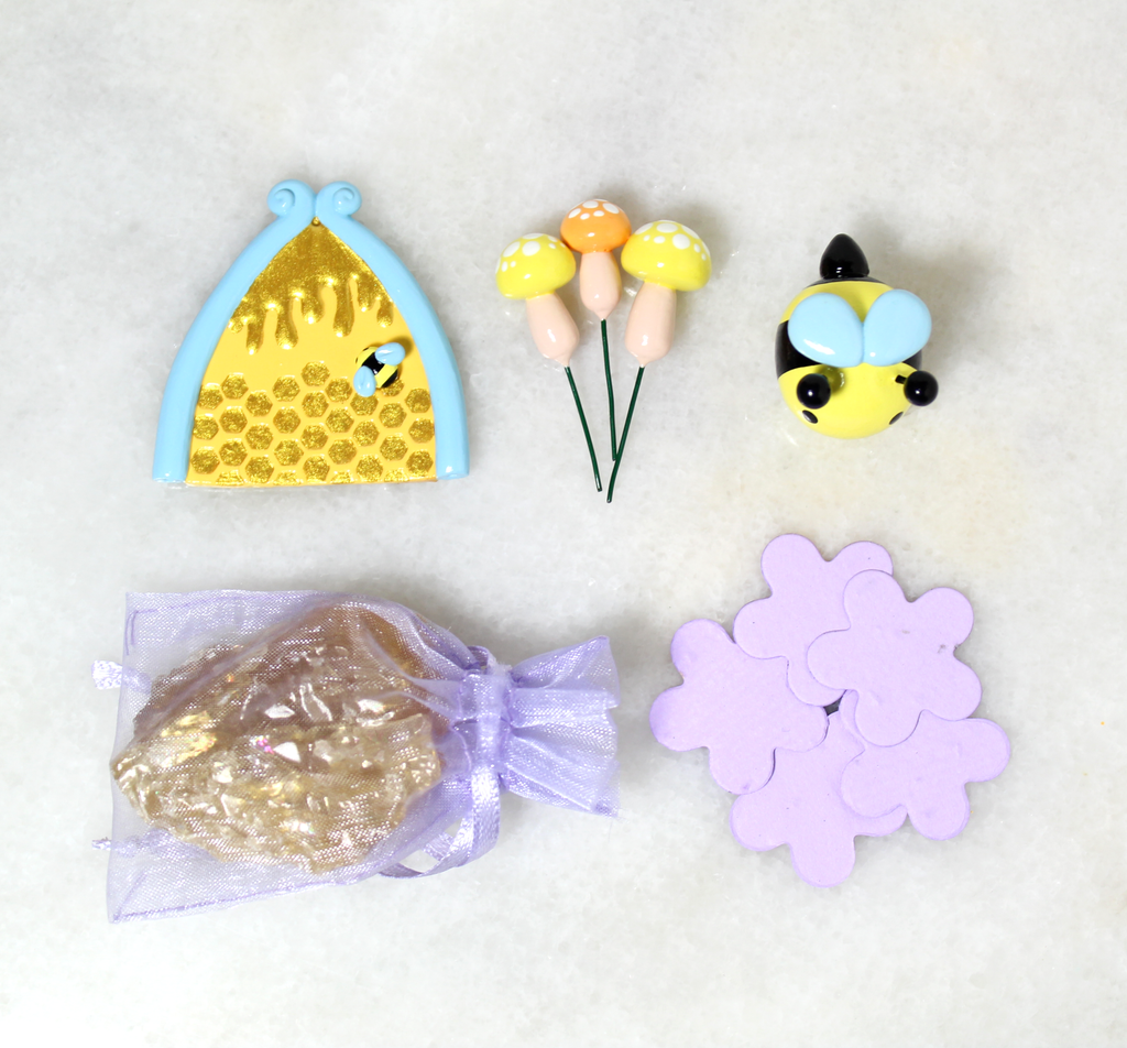 Honey Bee Fairy Garden Kit