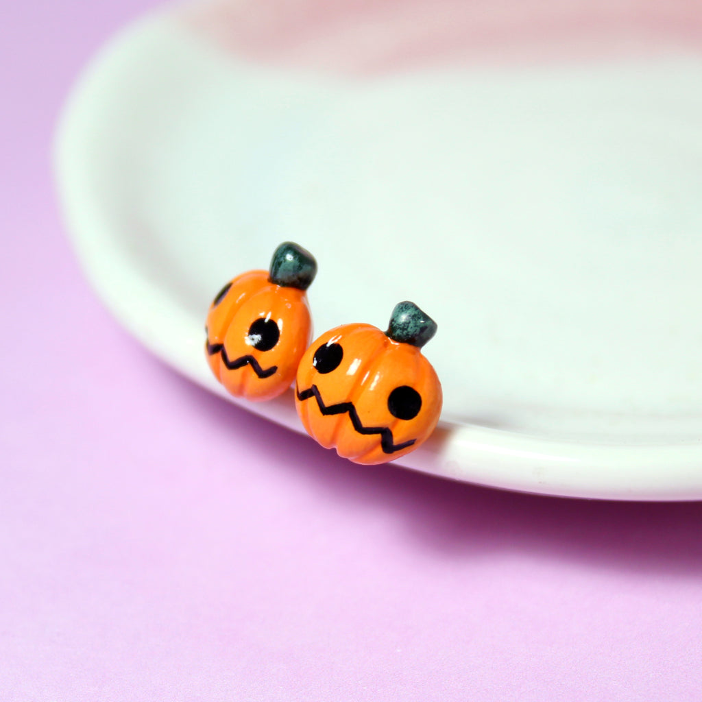 Jack o' Lantern Earrings