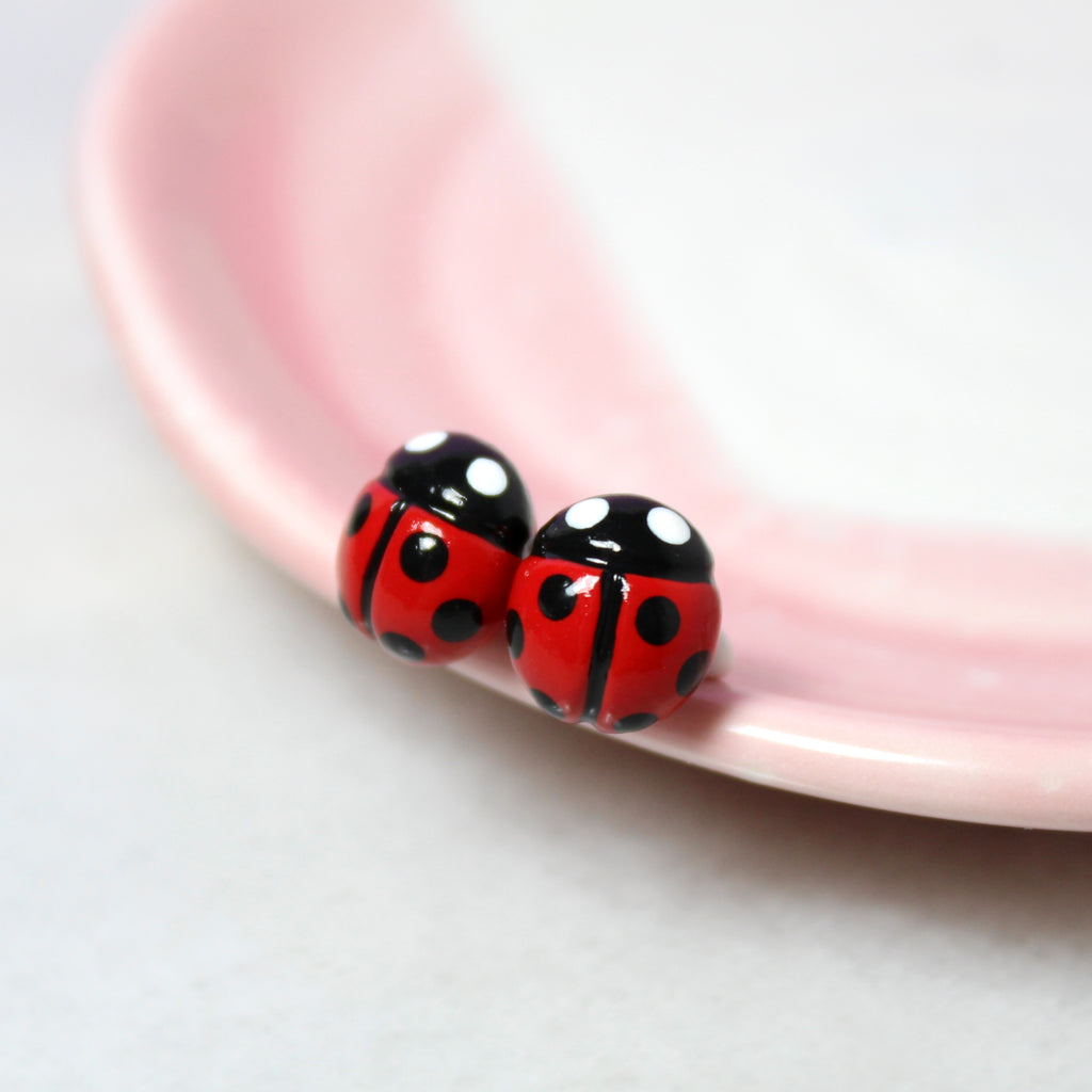 Ladybug Earrings