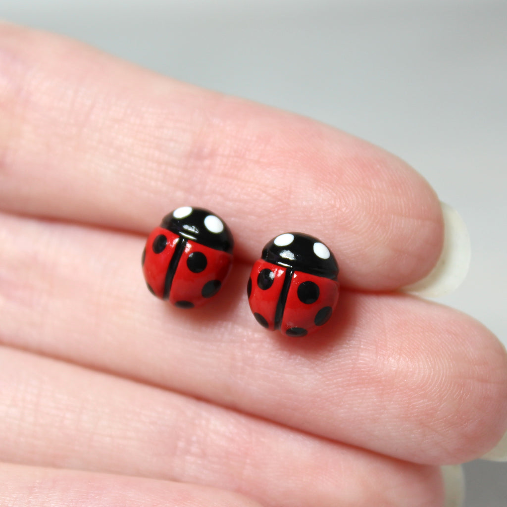 Ladybug Earrings