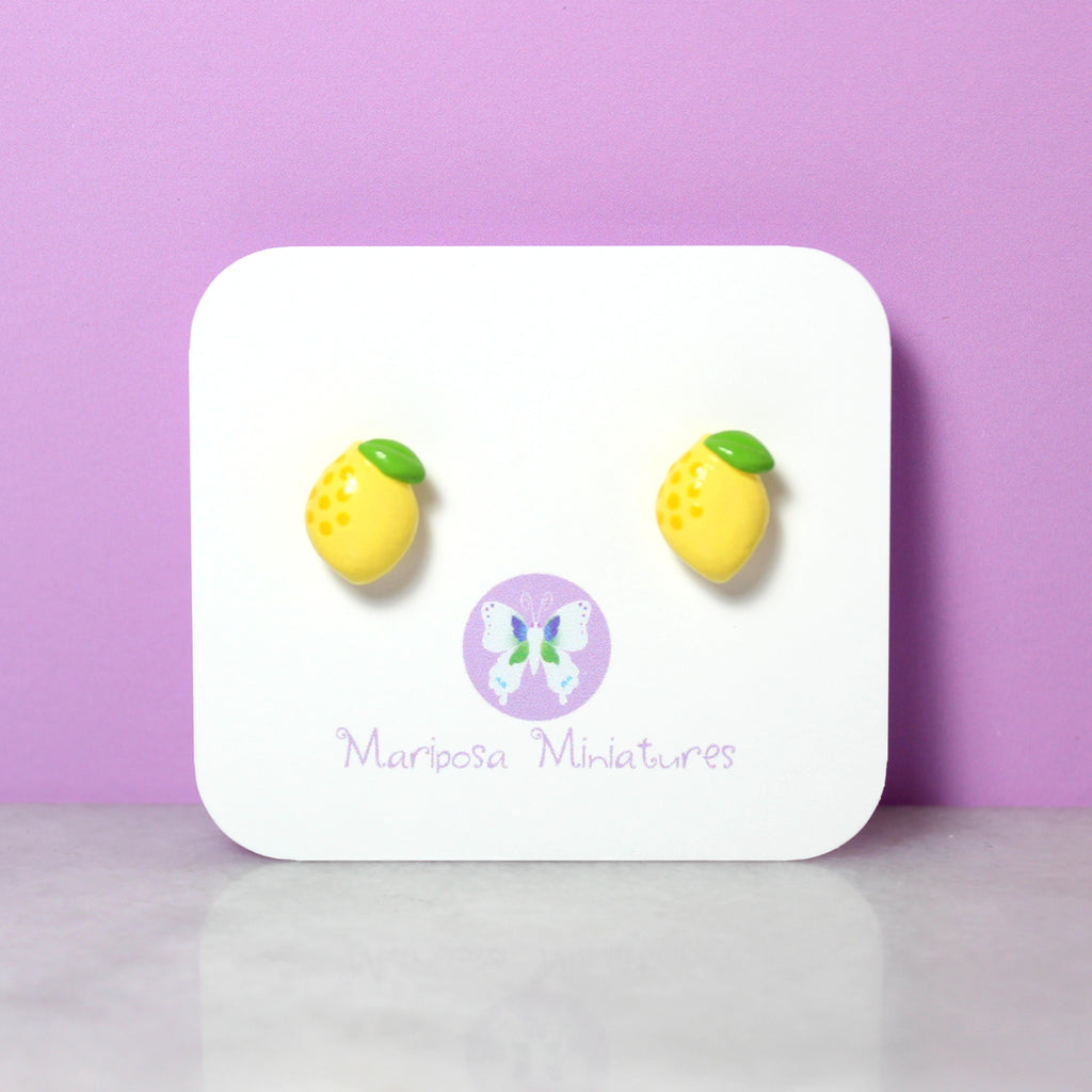 Lemon Earrings