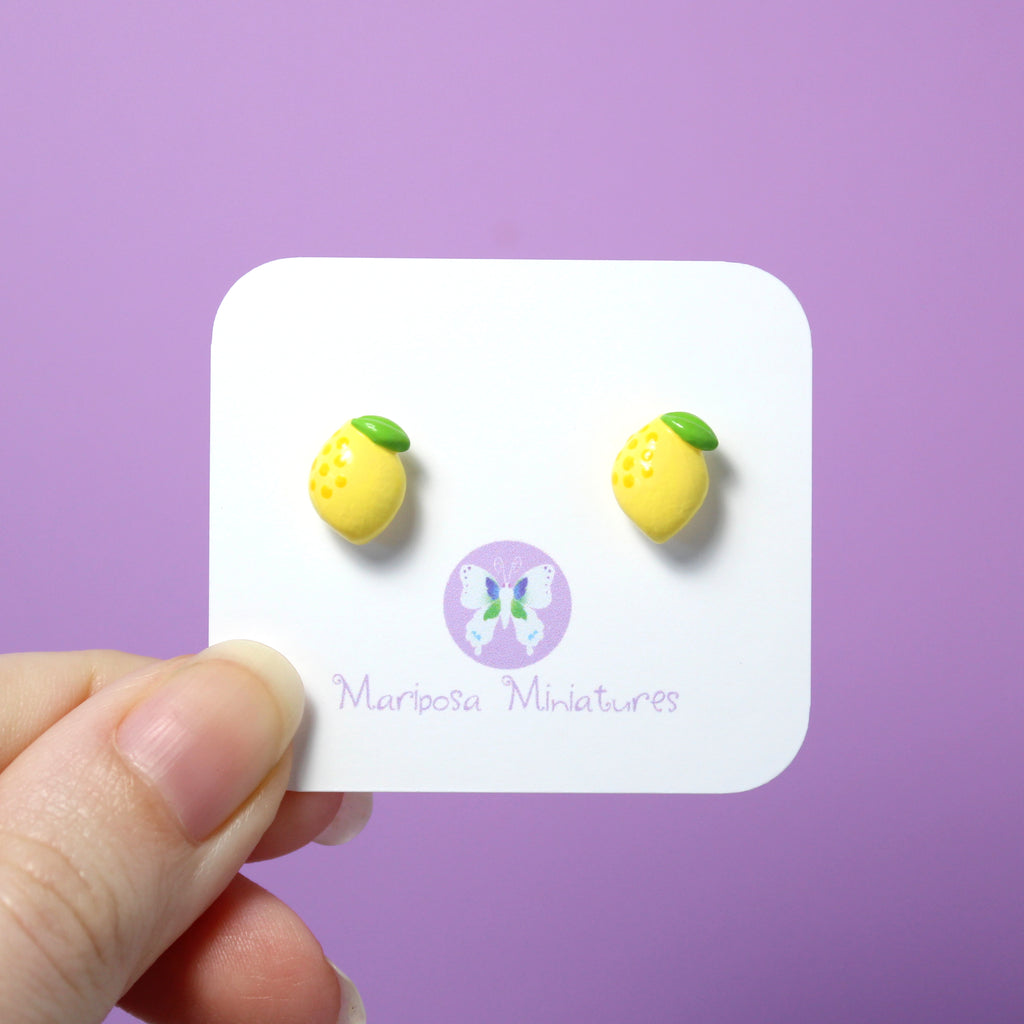 Lemon Earrings