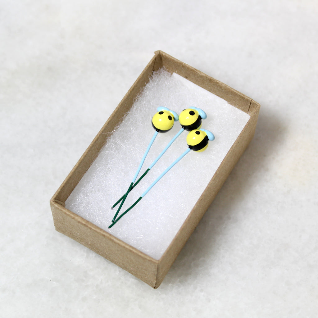 Fairy Garden Bumblebees (Set of 3)