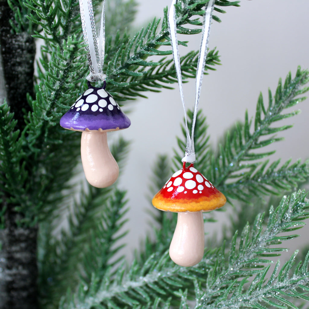 Mushroom Ornament