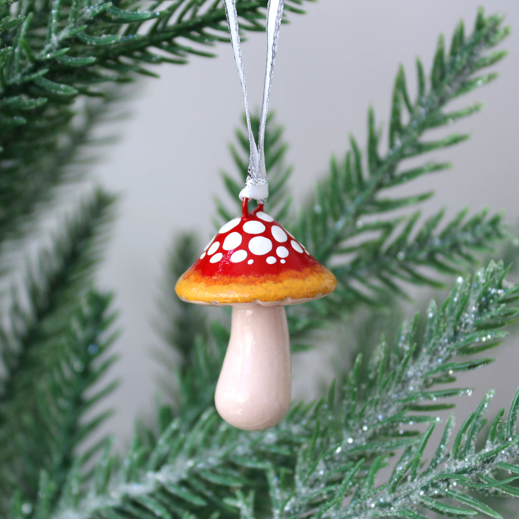 Mushroom Ornament