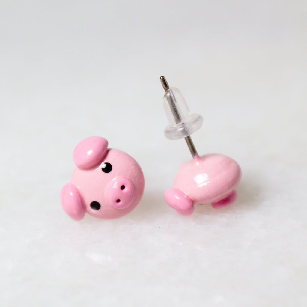 Pig Earrings