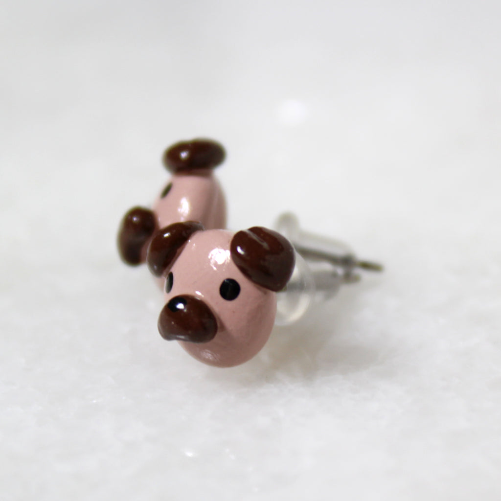 Pug Earrings