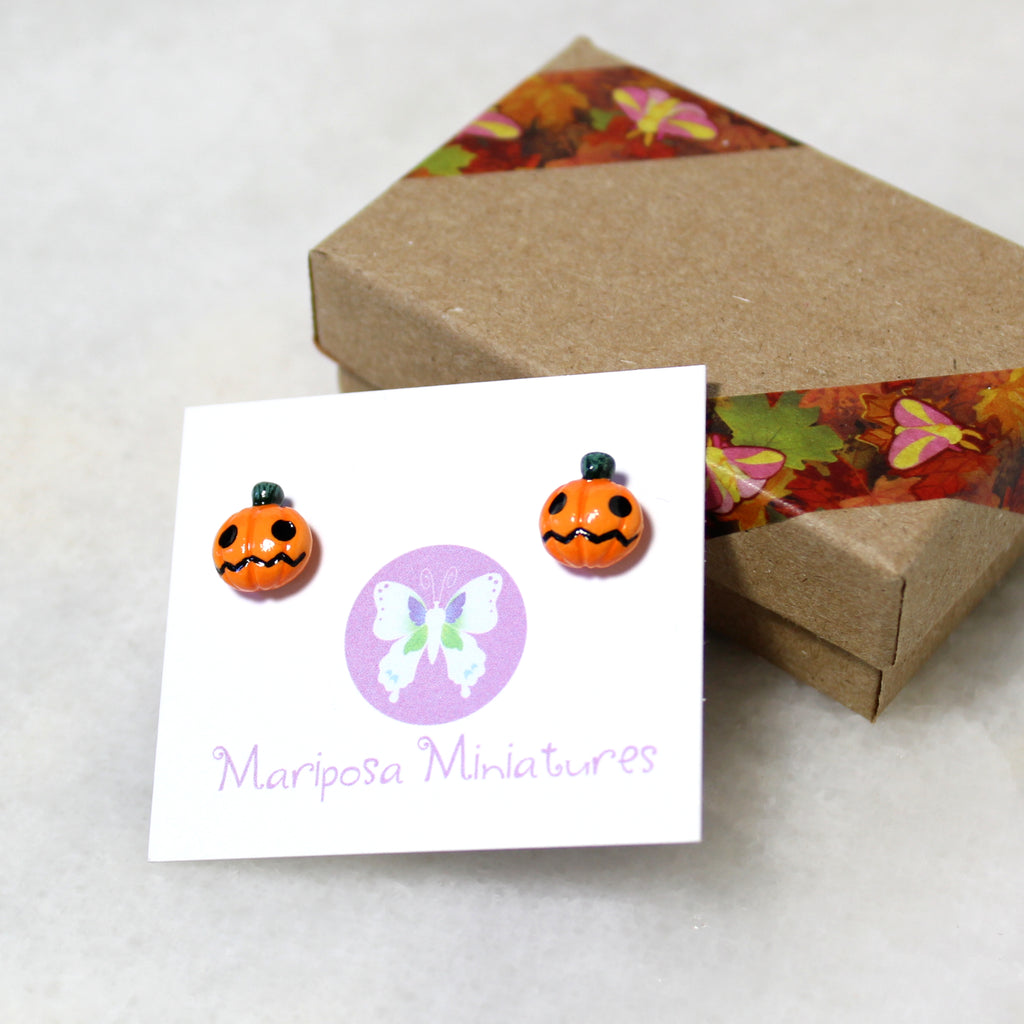 Jack o' Lantern Earrings