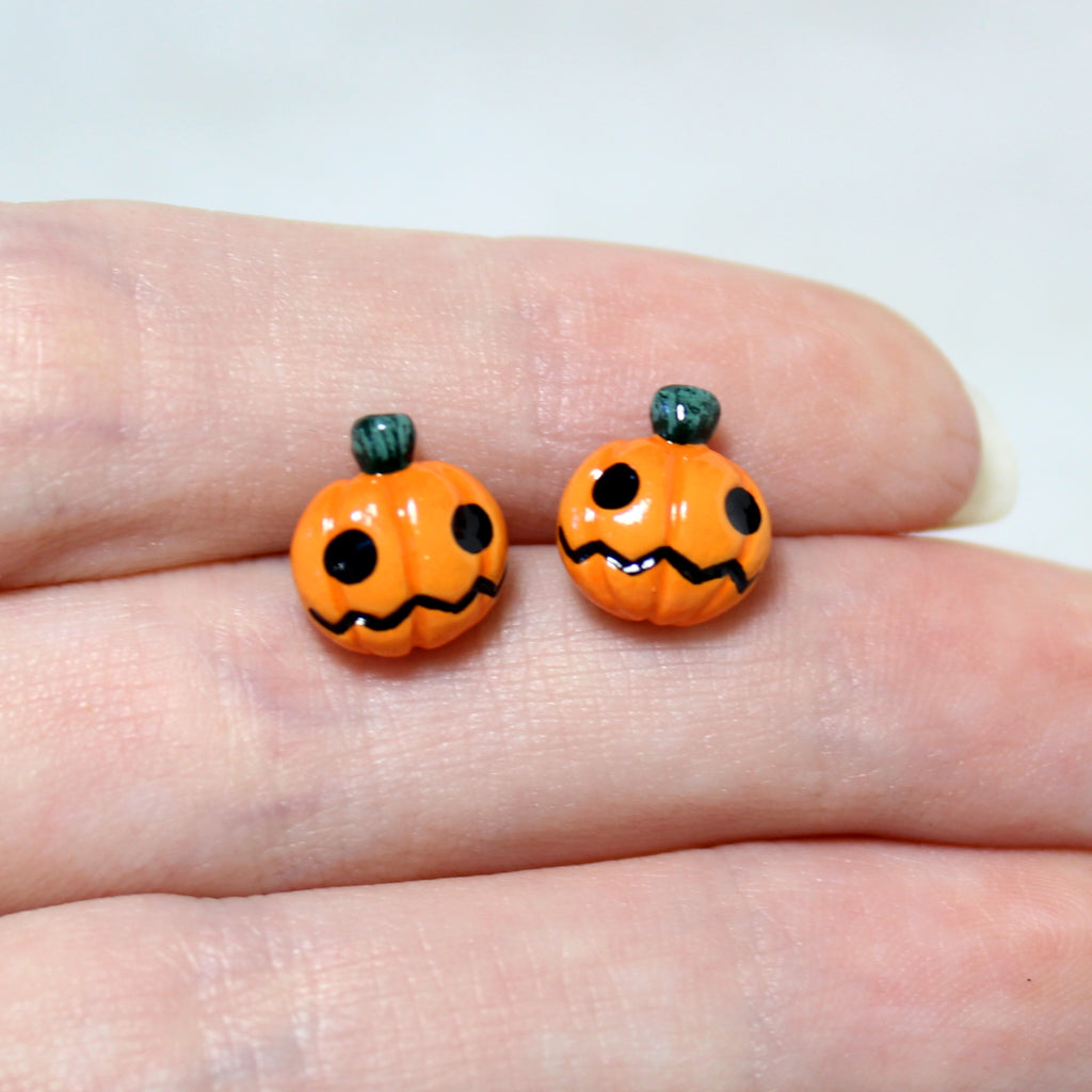 Jack o' Lantern Earrings