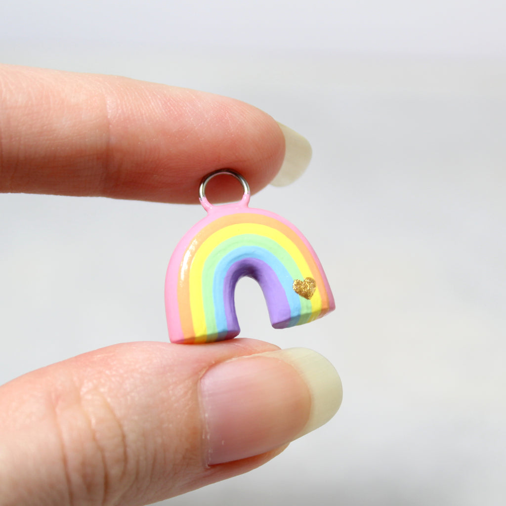 Rainbow Dangle Earrings