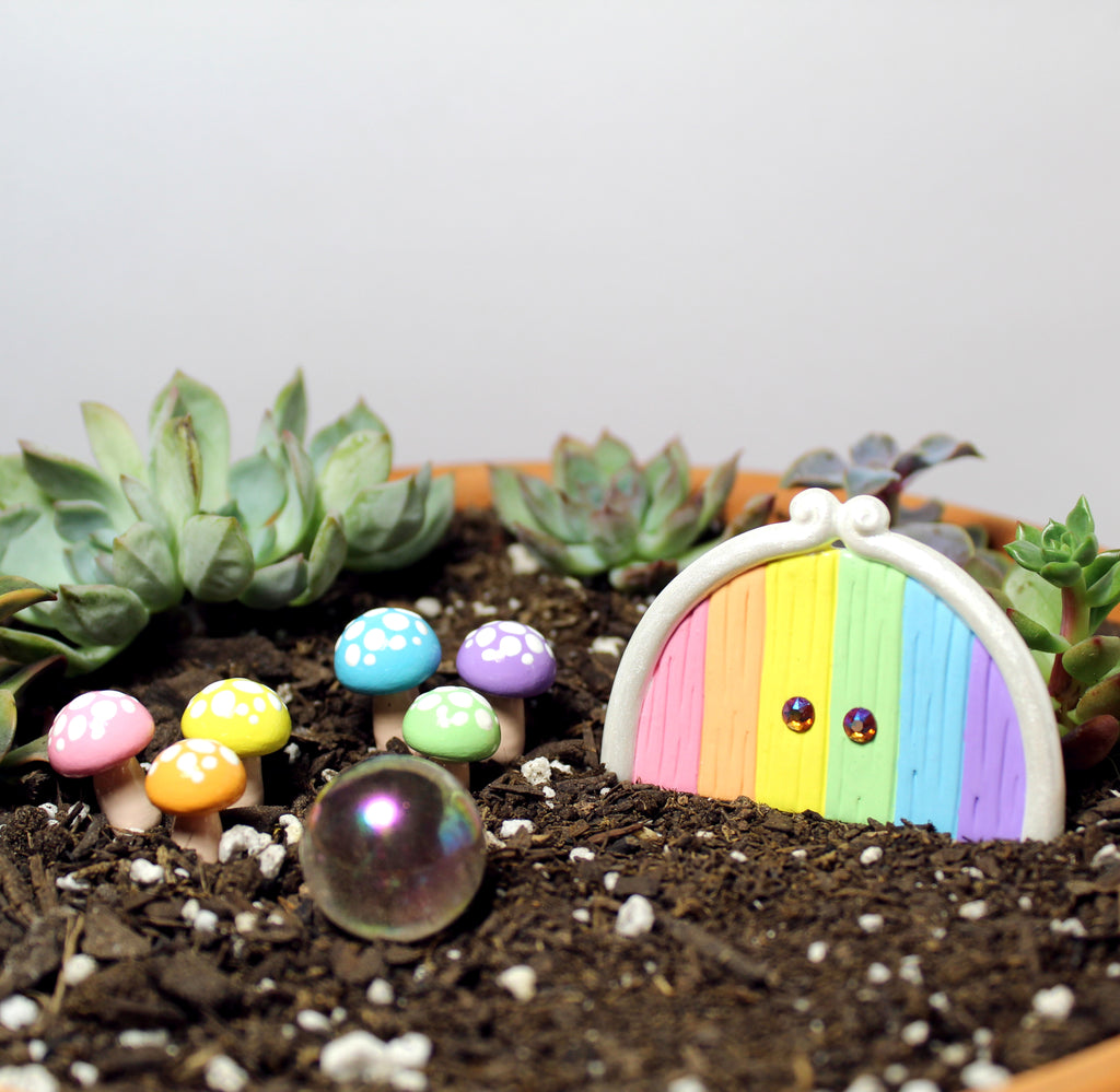 Rainbow Fairy Garden Kit