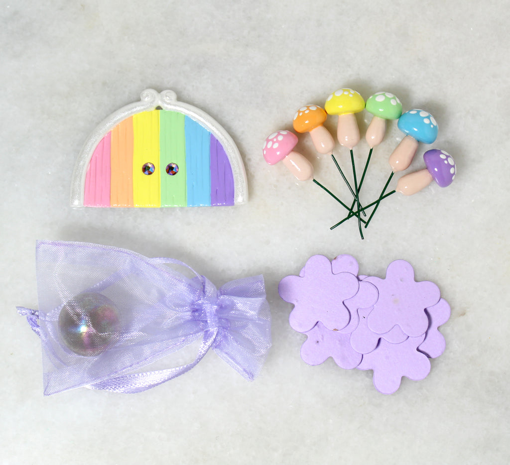 Rainbow Fairy Garden Kit