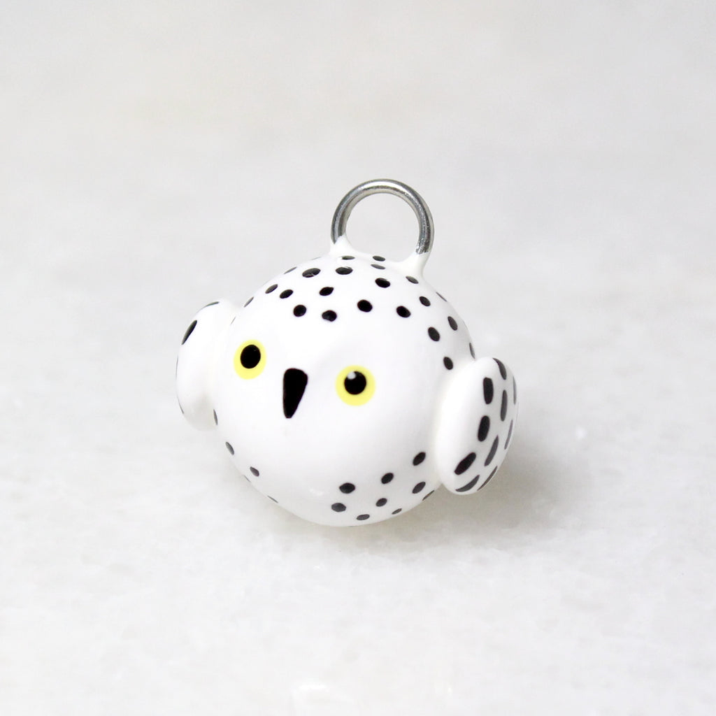 Snowy Owl Charm