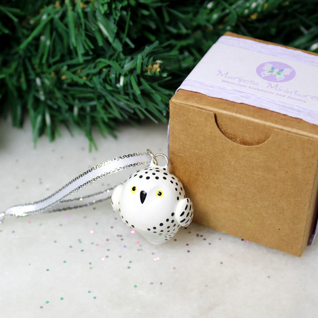 Snowy Owl Ornament