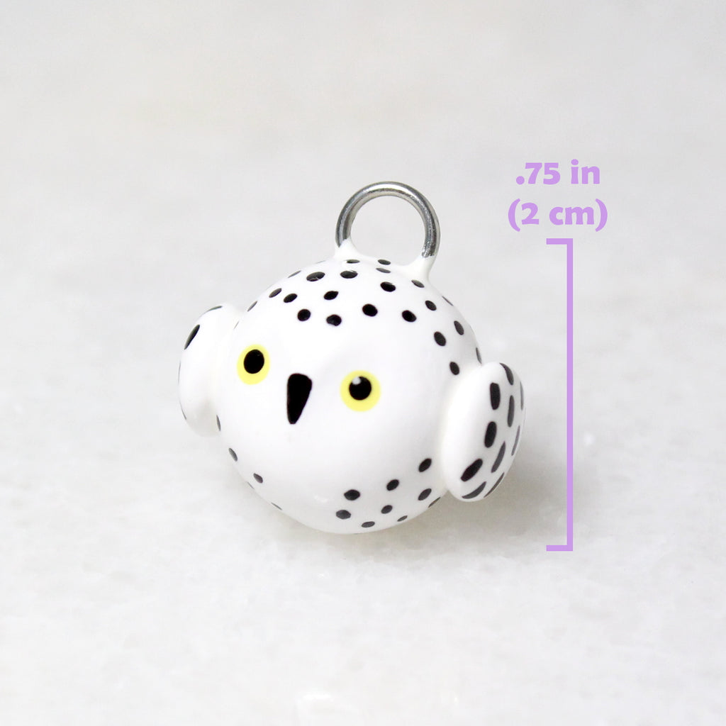 Snowy Owl Charm