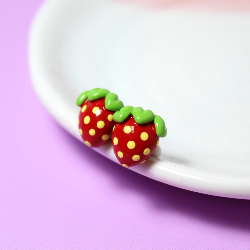 Strawberry Earrings