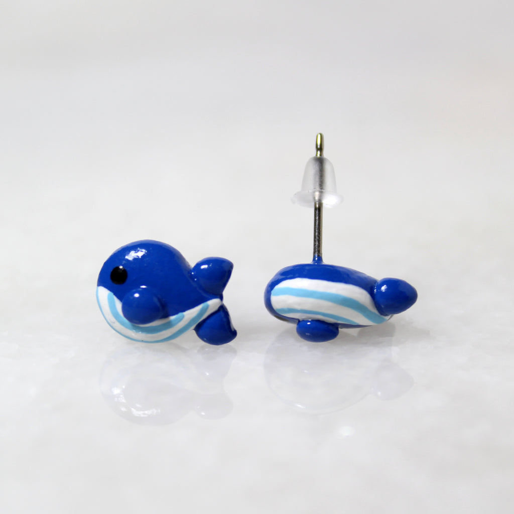 Whale Earrings